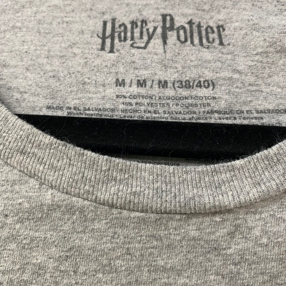 Harry potter Hogwarts herbology‎ gray crew neck tee t-shirt size medium men's - Picture 9 of 12